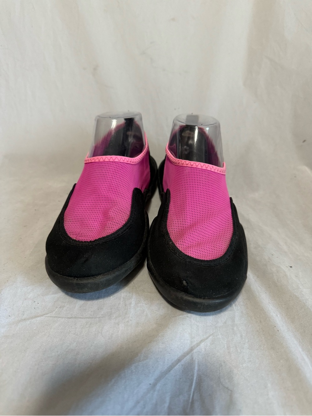 Women's Size 7 Water Shoes Beach Boating Pink & Black Harbor Landing